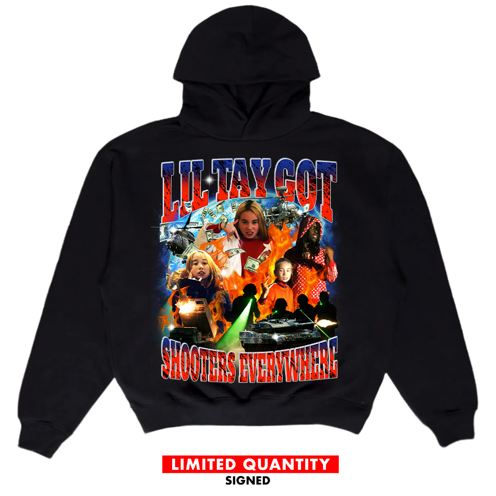 LIL TAY GOT SHOOTERS EVERYWHERE Hoodie Lil Tay 2018